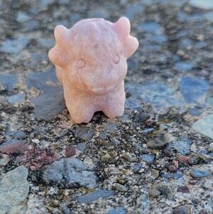 Pink Opal Cow Crystal